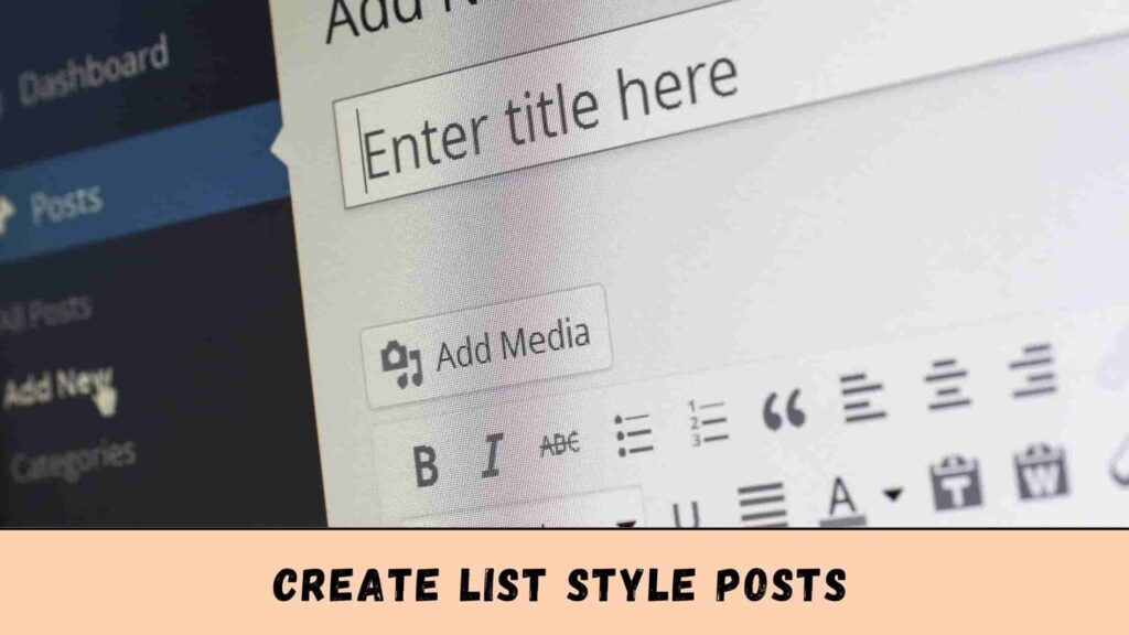 You can create List Style Posts.