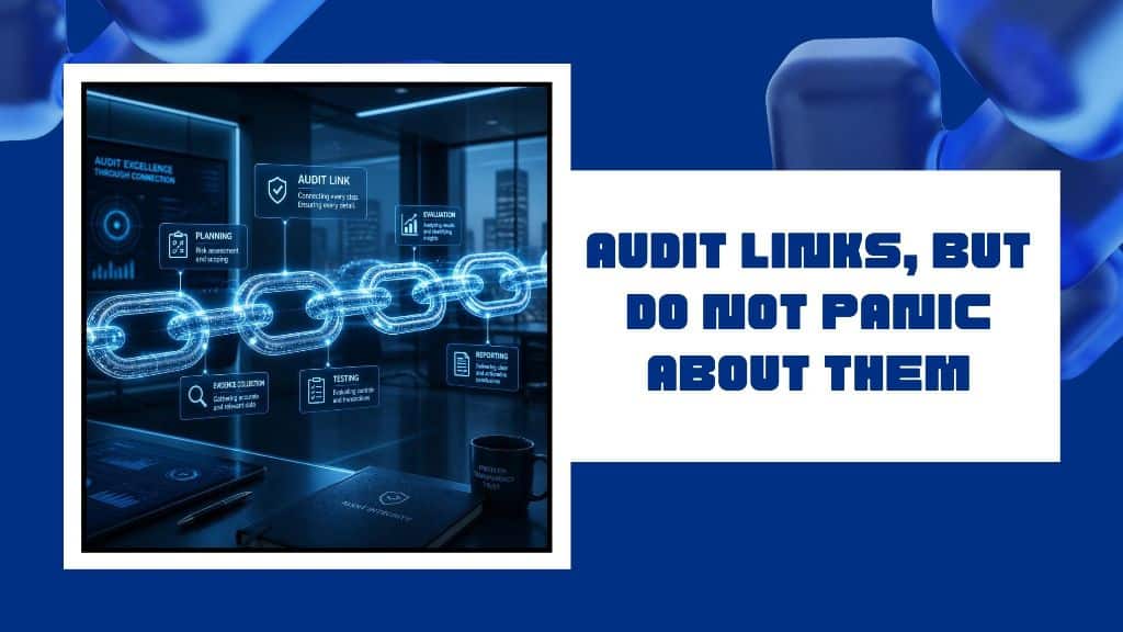 Audit links, but do not panic about them