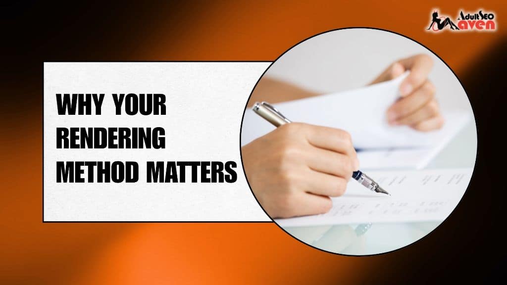 Why Your Rendering Method Matters